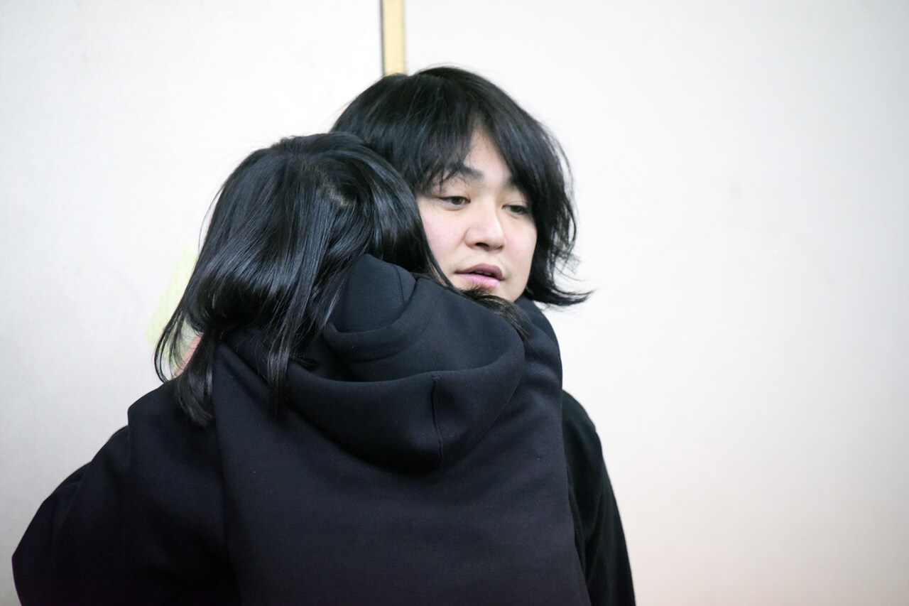 「莫逆の犬」稽古より。