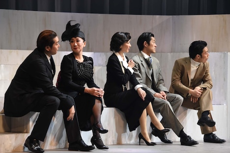 ミュージカル「イヴ・サンローラン」ゲネプロより。