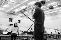 「世界は一人」稽古の様子。(c)平岩享