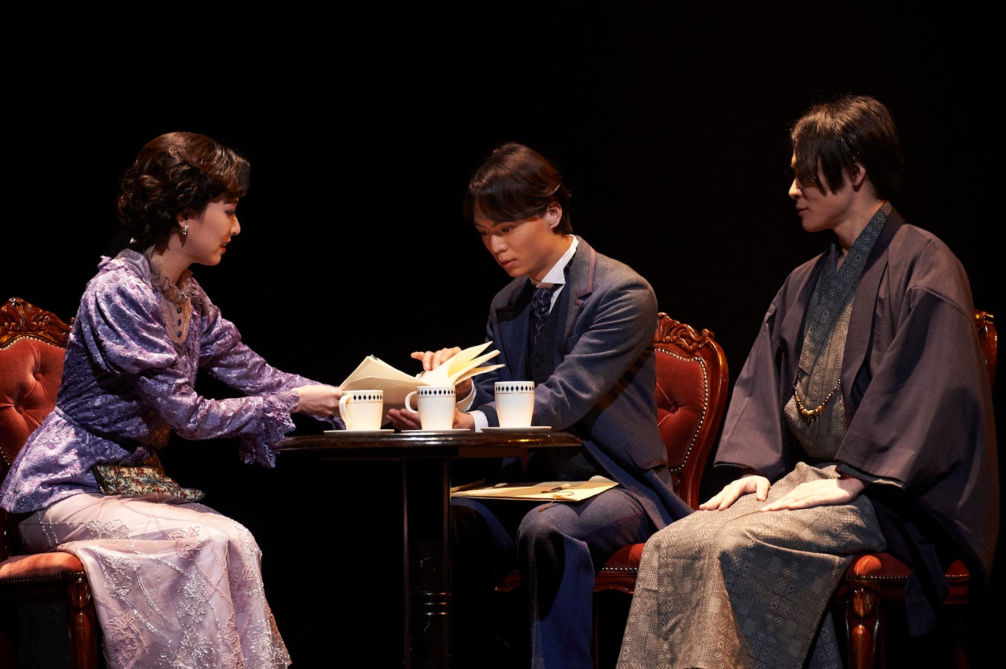 「怜々蒐集譚 Reirei Syusyu Tan」より、キノドラマ版の様子。（撮影：NORI）
