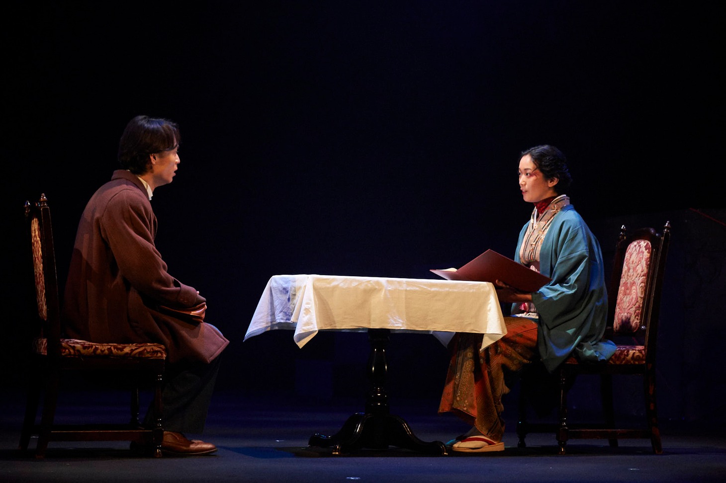 「怜々蒐集譚 Reirei Syusyu Tan」より、キノドラマ版の様子。（撮影：NORI）