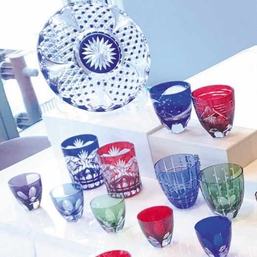 伝統工芸品特別展示販売の様子。
