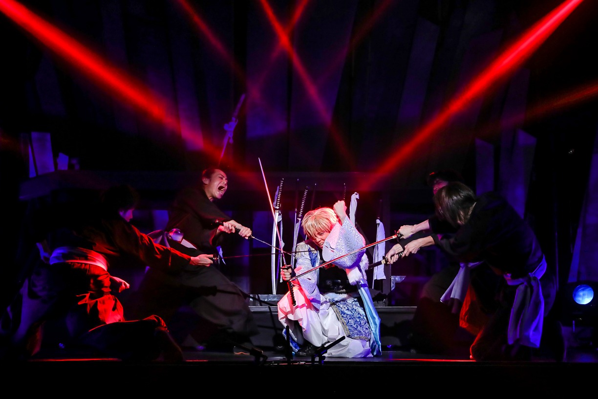 「イケメン戦国 THE STAGE～上杉謙信編～」ゲネプロより。