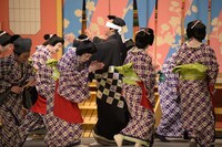 六本木歌舞伎 第3弾「羅生門」公開舞台稽古より。