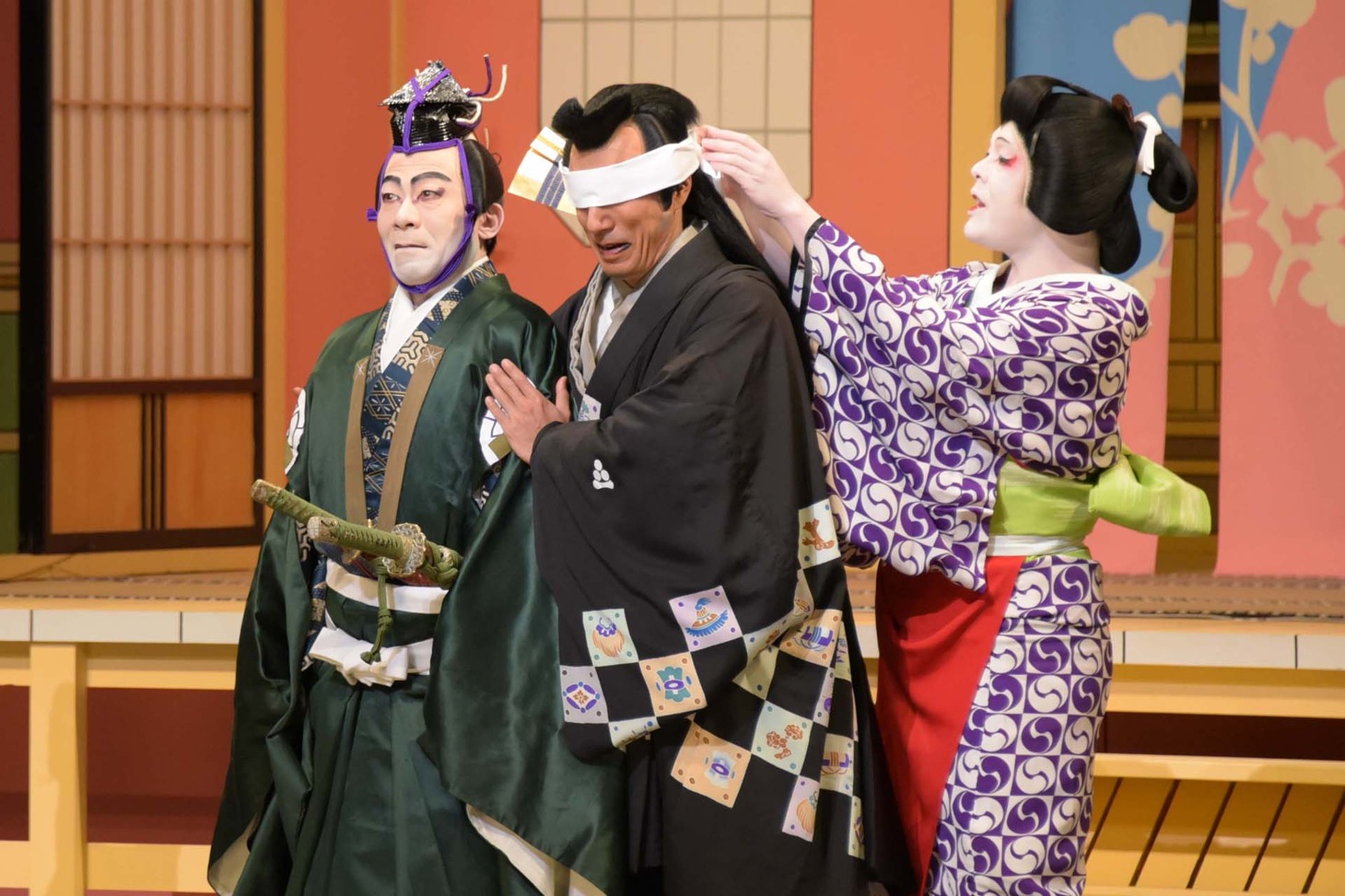六本木歌舞伎 第3弾「羅生門」公開舞台稽古より。
