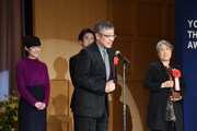松尾貴史(手前)
