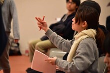 eyes plus「鳥公園のアタマの中展2」より。（撮影：三浦雨林）