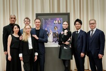 マニュエル・ルグリ「Stars in Blue」記者会見より。(c)羽鳥直志