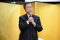 松竹の安孫子正副社長。