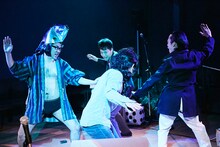 劇団 短距離男道ミサイル 30発目「『父さん、晩年っていうのかい、これは。』～涙なみだの最終ツアー△△△これで見納め太宰三部作完結編～」より。