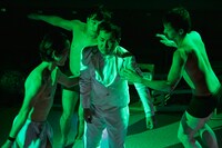 劇団 短距離男道ミサイル 30発目「『父さん、晩年っていうのかい、これは。』～涙なみだの最終ツアー△△△これで見納め太宰三部作完結編～」より。