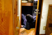 役者でない「一人芝居『駈込み訴え』」初演の様子。（撮影：浦賀わさび）