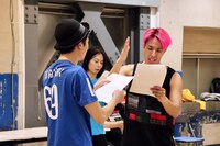 おしゃれ紳士×神保町花月 presents「『オシャレ紳士の時間泥棒』―The Thief of Time by Stylish Gentlemen―」稽古より。