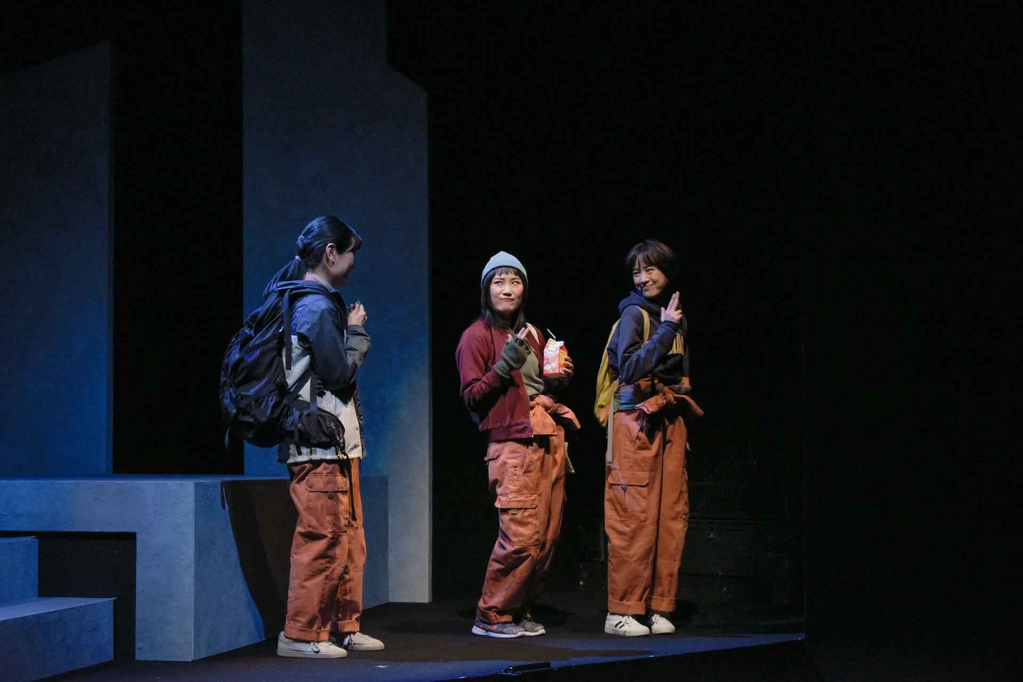 ベッド＆メイキングス 第6回公演「こそぎ落としの明け暮れ」より。
