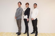 左から永野拓也、湖月わたる、竹村武司。