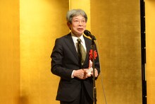 第22回光文三賞贈呈式より、平田オリザ。