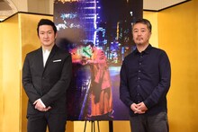 左から中村獅童、赤堀雅秋。