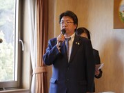 坊っちゃん劇場の越智陽一代表取締役。