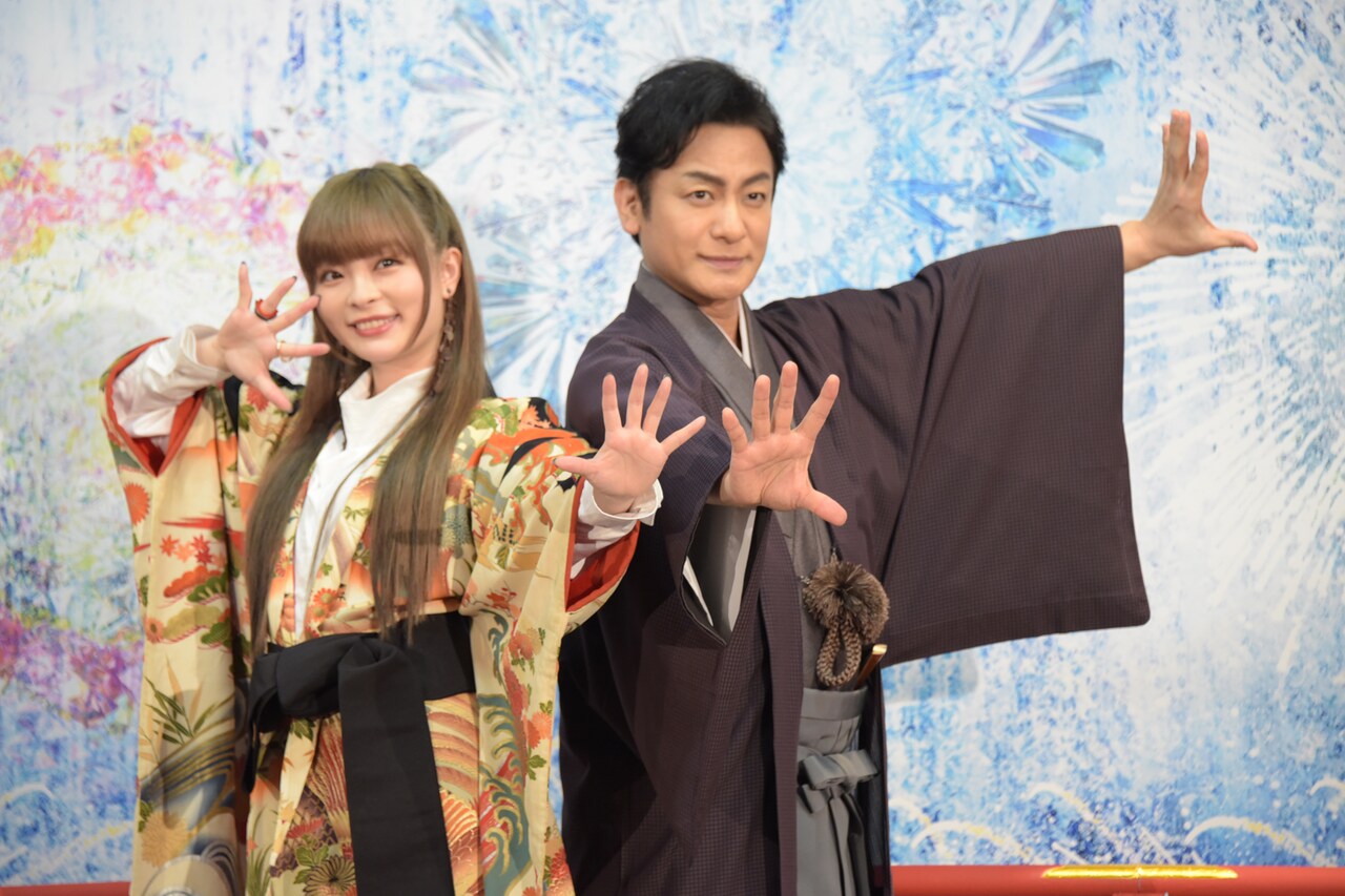 きゃりーぱみゅぱみゅが“傾く”「京都ミライマツリ」、片岡愛之助の見得指導も