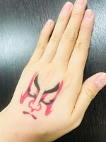 歌舞伎ボディペイントイメージ