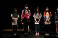 「3人のプリンシパル」1幕のオーディションの様子。