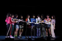 「3人のプリンシパル」1幕のオーディションの様子。