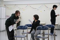 遊劇舞台二月病 第習回公演「shadow」稽古より。