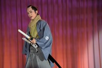 宝塚歌劇雪組 かんぽ生命 ドリームシアター「幕末ロマン『壬生義士伝』」「ダイナミック・ショー『Music Revolution!』」制作発表会より。