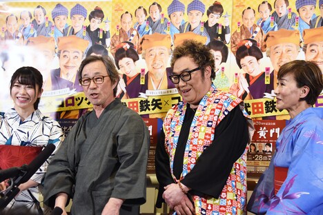 博多座開場20周年記念「武田鉄矢・コロッケ特別公演」囲み取材より。