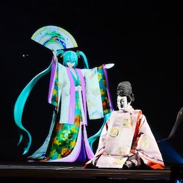 中村獅童×初音ミク、超歌舞伎2018「積思花顔競」ニコニコ動画で配信