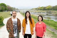 次期プログラムディレクター。左から塚原悠也、ジュリエット・礼子・ナップ、川崎陽子。（Photo by Takuya Matsumi）