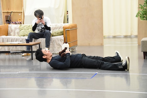 「家族のはなしPART I」公開稽古より。