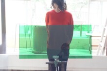 新聞家公演「屋上庭園」より。