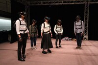 「VR_I」体験の様子。