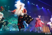「南座新開場記念『京都ミライマツリ2019』Supported by SUNTORY」より、「きゃりーかぶきかぶき」の様子。(c)松竹
