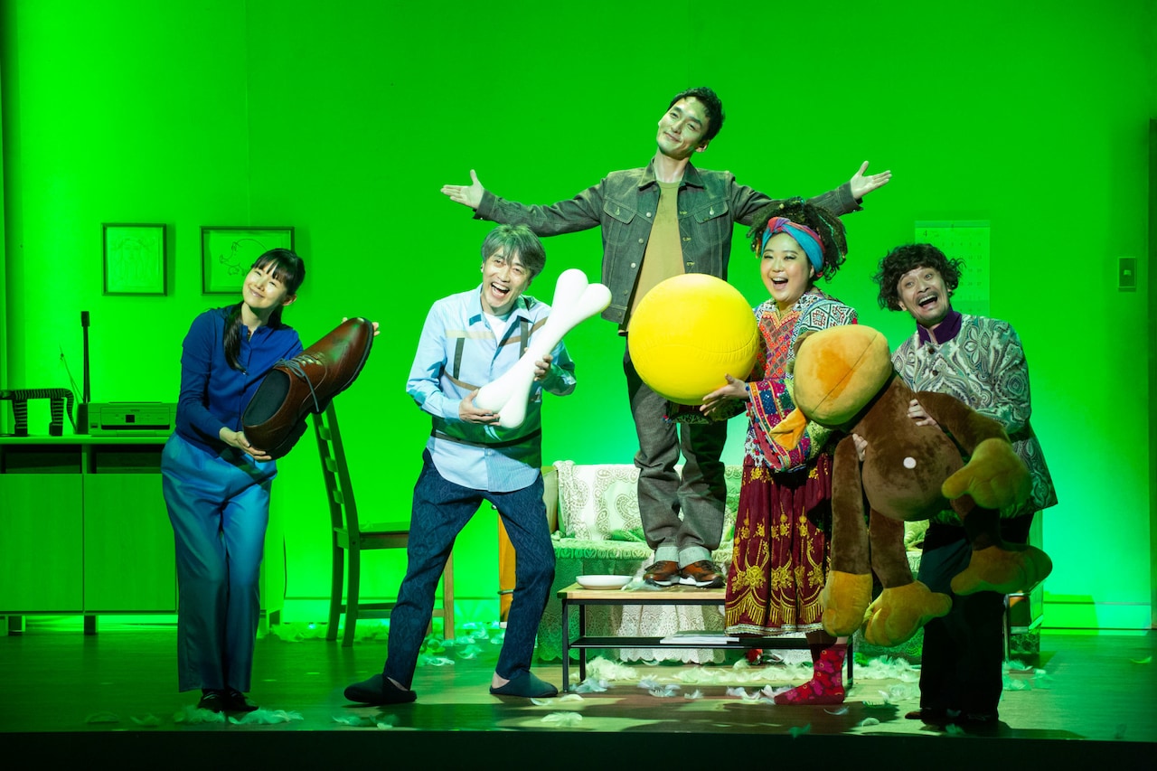 草なぎ剛主演、コメディ2本立て「家族のはなしPART I」京都で開幕