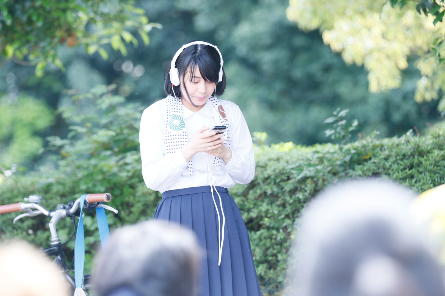 ロロのパフォーマンス。（撮影：山口真由子）