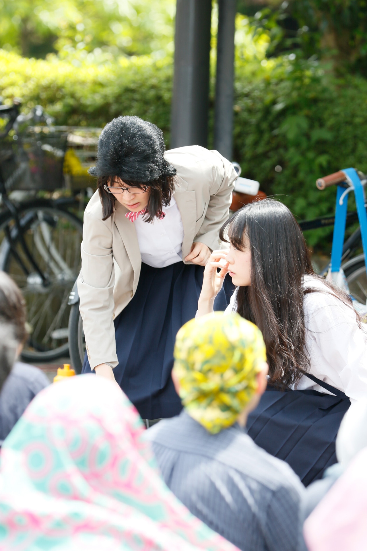 ロロのパフォーマンス。（撮影：山口真由子）