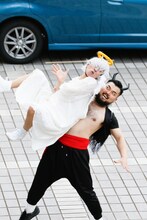 梅棒のパフォーマンス。（撮影：山口真由子）