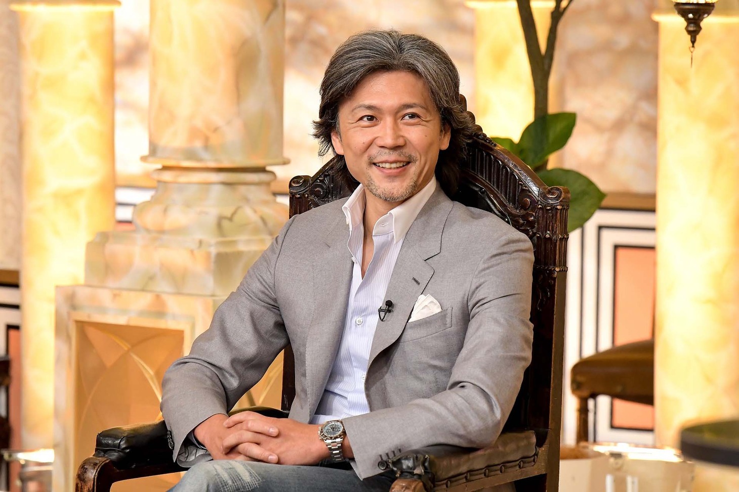TBS・MBS系「櫻井・有吉THE夜会」より、熊川哲也。(c)TBS