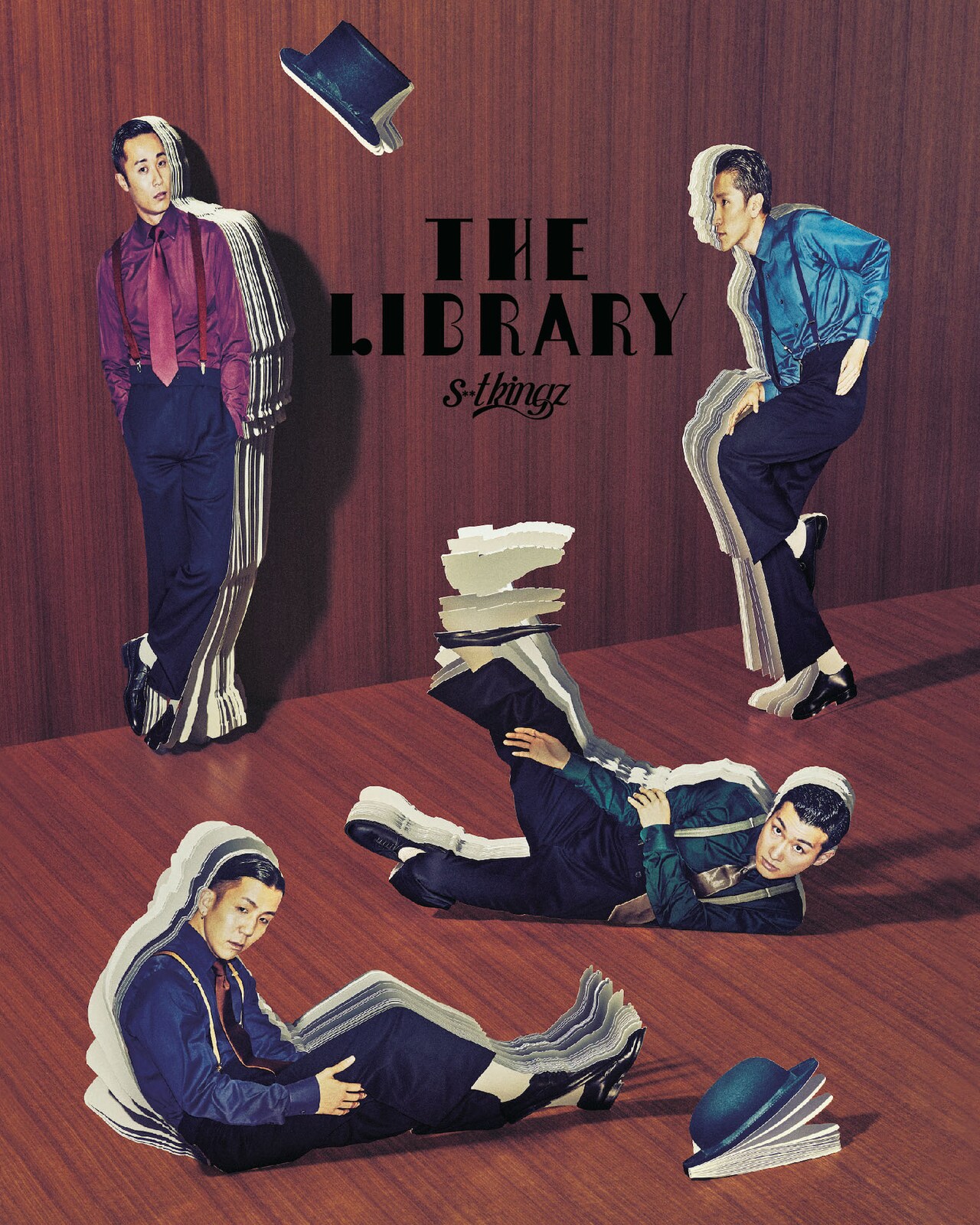 s**t kingz「The Library」Blu-rayジャケット