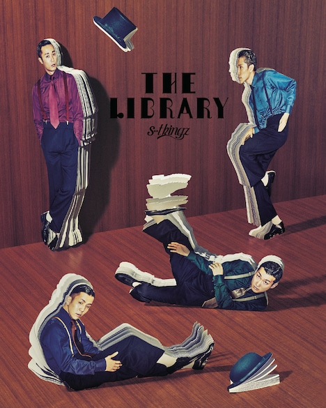 s**t kingz「The Library」Blu-rayジャケット