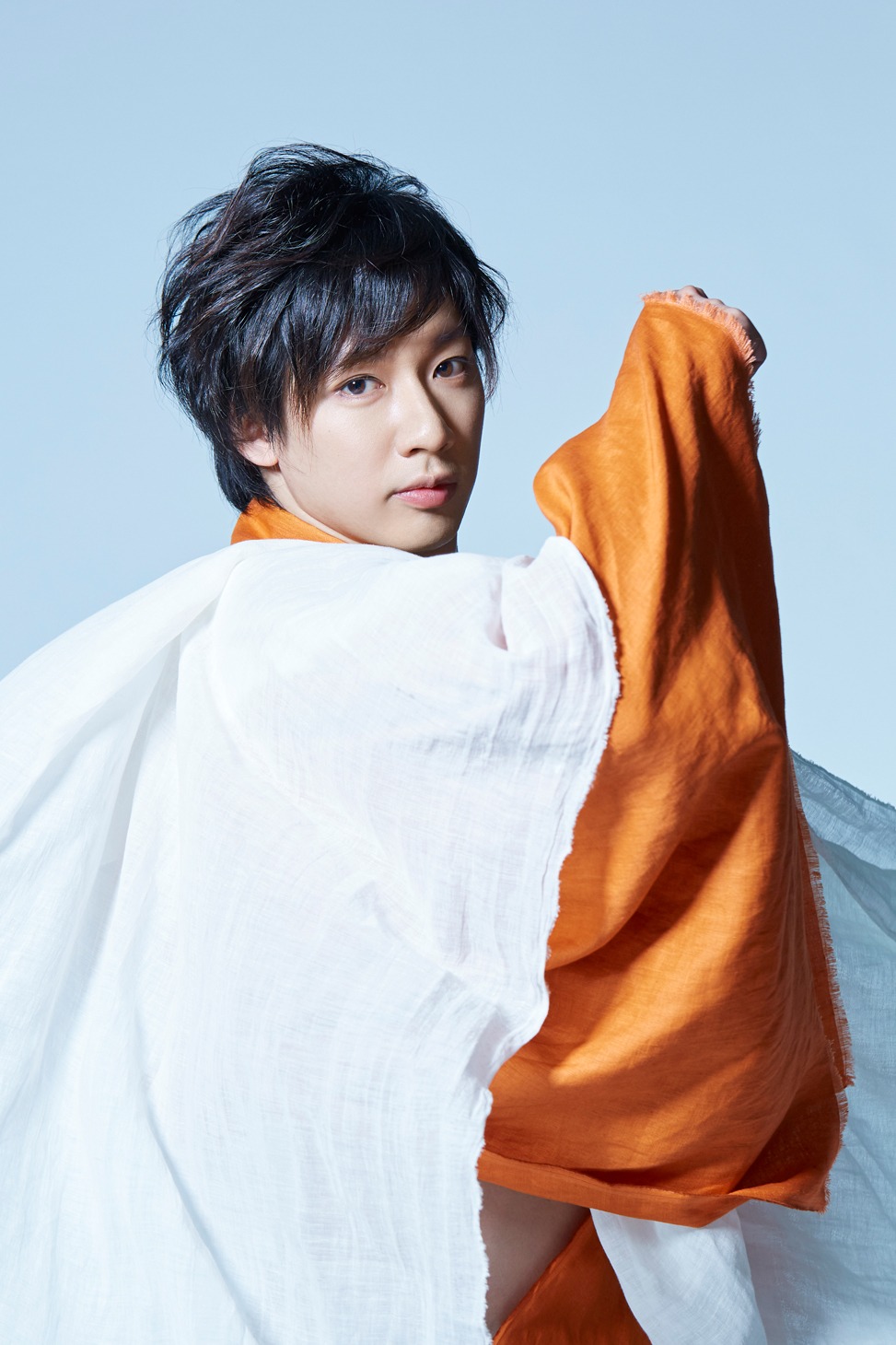 大石良雄（のちの大石内蔵助）役を演じる江田剛（宇宙Six / ジャニーズJr.）のソロビジュアル。