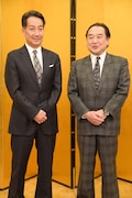 左から中村扇雀、中村鴈治郎。