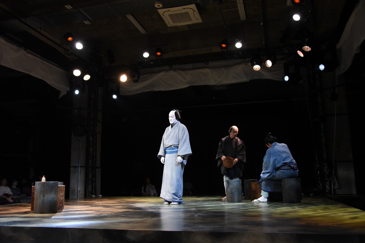 オフシアター歌舞伎「女殺油地獄」ゲネプロより。
