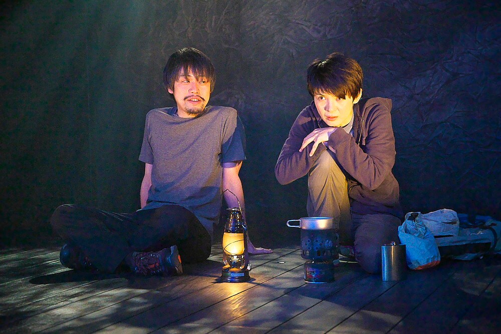オフィスコットーネプロデュース 大竹野正典没後10年記念公演 第3弾 改訂版「埒もなく汚れなく」より。（撮影：青木司）