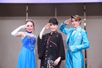 左から「OSK SAKURA NIGHT」に出演する舞美りら、横山智佐、楊琳。
