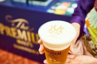 「神泡アート」×歌舞伎「隈取」のイメージ。