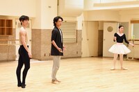 Kバレエ「シンデレラ」公開リハーサルより。