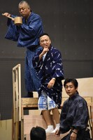 「三谷かぶき『月光露針路日本（つきあかりめざすふるさと）』風雲児たち」稽古より。